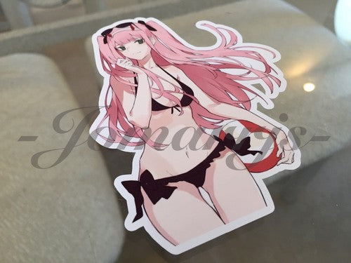 Darling in the Franxx - Anime - 002 "Zero Two" Bikini Sticker Decal Vinyl manga