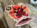 Deadpool - Anime - Deadpool Chibi Custom Sticker Decal Sign manga Marvel