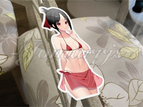 Kaguya-sama: Love is War Anime Kaguya Shinomiya Bikini Sticker Decal ecchi a.