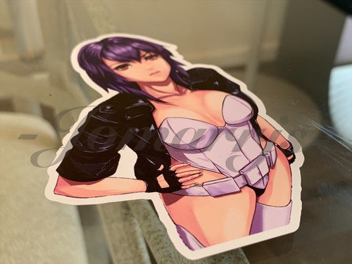 Ghost in the Shell - Anime - Major Motoko Kusanagi Sticker Decal Vinyl laptop a