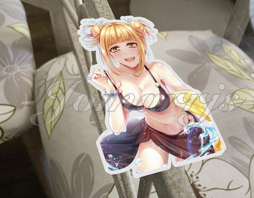 My Hero Academia Anime Himiko Toga Bikini Sun Fun Sticker Vinyl manga 1. ecchi