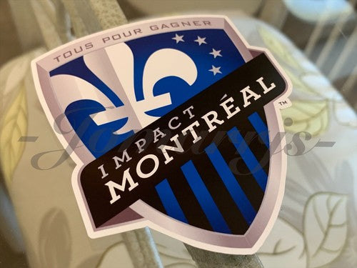 Impact de Montréal Team Logo MLS Sticker Decal Vinyl #IMFC #ImpactMontréalais