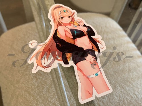 Xenoblade - Anime - Mythra Bikini Sun Fun Custom Sticker Decal Vinyl #a