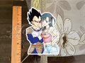 Dragon Ball Z Anime Bulma & Vegeta “I AM Smiling” Custom Sticker Decal DBZ manga