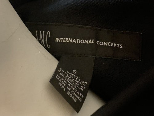 INC Women’s Small Black White Blazer Jacket International Concepts NWT MSRP $149