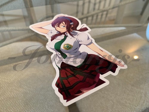 Neon Genesis Evangelion Mari Theory Sticker Decal