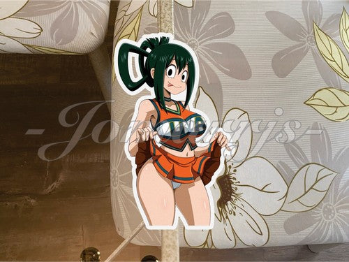 My Hero Academia Anime Froppy Tsuyu Asui “Tease” Sticker Vinyl Decal pinup slap
