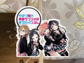 Yahari Ore No Anime Komachi Iiroha Yui Yukino Group Custom Sticker Decal Manga