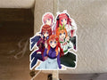 Nakano Quintuplets 5TOUBUN NO HANAYOME cute Colored Custom Sticker Vinyl Decal b