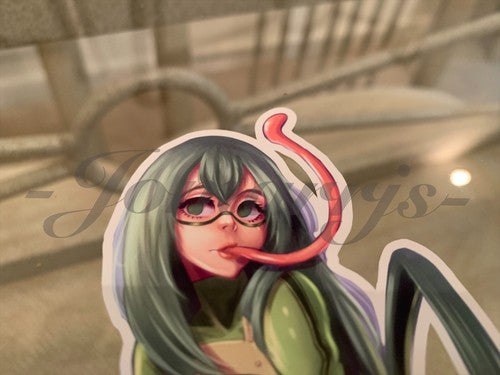 My Hero Academia - Anime - Froppy Tsuyu Asui (a.) Sticker Vinyl manga sexy