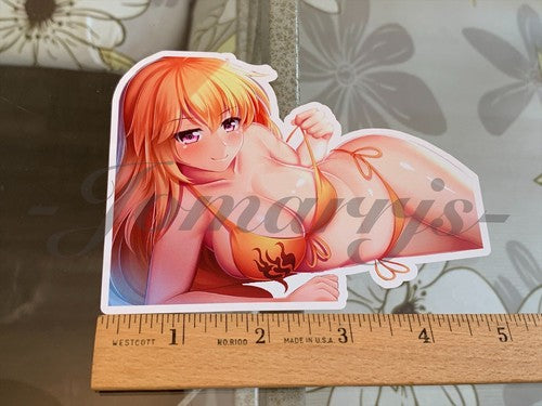 RWBY - Anime - Yang Xiao Long Bikini Sun Fun Sticker Decal manga sexy huntress c
