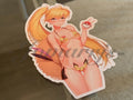 Pokemon - Anime - Yellow Amarillo Bikini Sun Fun Sticker Decal Vinyl pikachu a.