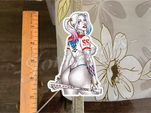 Suicide Squad Anime Harley Quinn Sticker Decal Vinyl laptop bikini DC Comics 5
