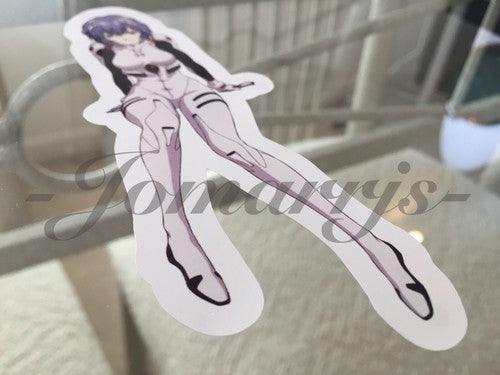 Neon Genesis Evangelion - Anime - Rei Ayanami Sticker Decal laptop binder shinji