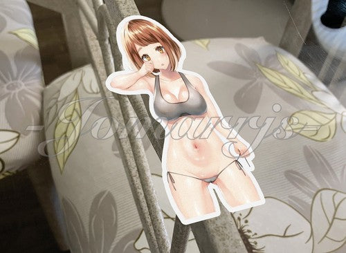 My Hero Academia Anime Ochaco Uraraka Bikini Sun Fun Sticker Vinyl manga 2 ecchi