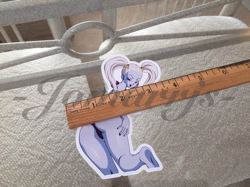 Dragon Ball Z Anime Marcarita Bikini “Bottoms Up” Sun Fun Sticker Decal Vinyl