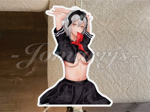 Fate Anime Jeanne d'Arc “Stretch” Sticker Decal sexy manga slap ecchi oppai