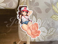 Pokemon - Anime - Hilda Touko Custom Sticker Decal Vinyl ecchi bikini sexy e