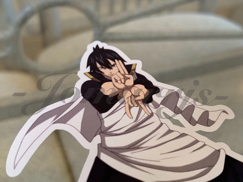 Fairy Tail - Anime - Zeref Dragneel Sticker Vinyl Sign custom mage guild