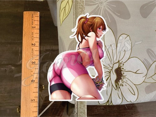 Gundam Build Fighters Anime Hoshino Fumina Sticker Decal ecchi sexy manga art 1