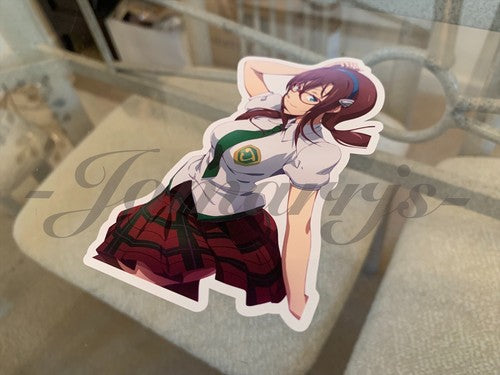 Neon Genesis Evangelion Mari Theory Sticker Decal