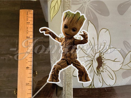Guardians of the Galaxy - Baby Dancing I Am Groot Sticker Decal comics anime