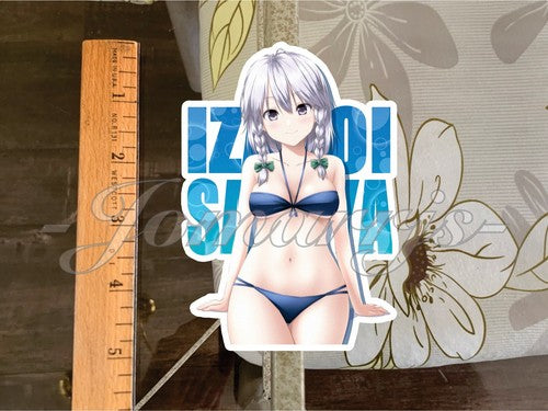 Touhou - Anime - Sakuya Izayoi Bikini Sun Fun Sticker Decal lingerie manga