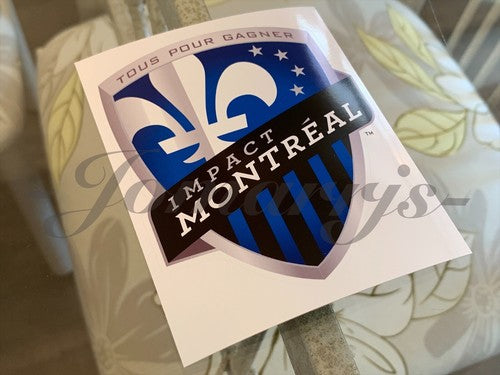 Impact de Montréal Team Logo MLS Sticker Decal Vinyl #IMFC #ImpactMontréalais