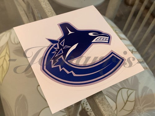 Vancouver Canucks Hockey Team Logo NHL Sticker Decal Vinyl #Canucks