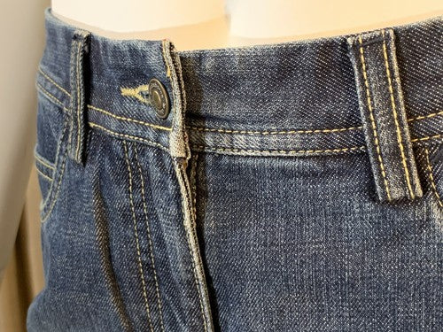 Liz Claiborne Jeans Sz 8P Women’s Bootcut Medium Wash Denim Jean Pants NWT