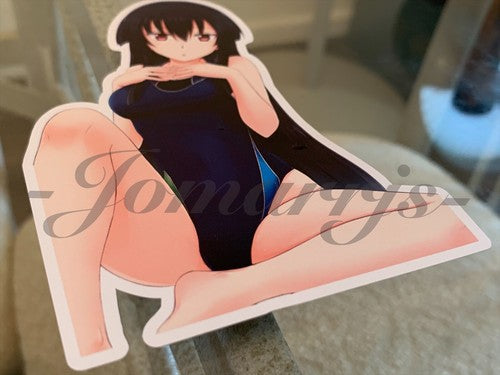 Akame ga Kill! - Anime - Akame Bikini Sun Fun Custom Sticker Decal Vinyl #9