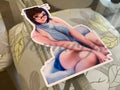 Overwatch - Anime - Mei Ling Zhou Custom Sticker Decal a. bikini manga sun fun