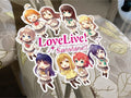 Love Live Sunshine School Idol Project Chibi Custom Sticker Decal lovelive anime