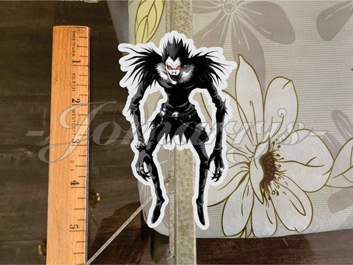 Death Note - Anime Ryuk Custom Sticker Decal Vinyl binder Light Yagami Kira