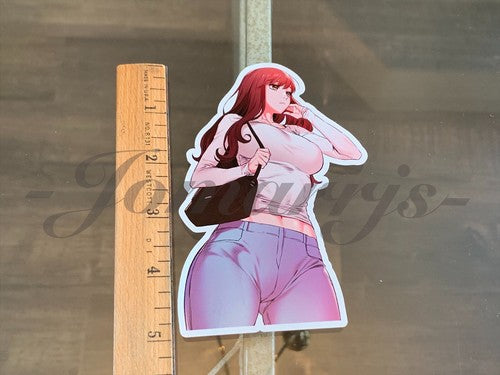 My Kingdom Silent War Anime Mia Woo Mi Hee Custom Sticker Decal Vinyl laptop #2