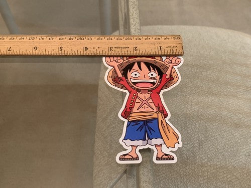 One Piece - Anime - Monkey D. Luffy Chibi Sticker Decals Vinyl manga