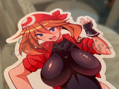 Pokemon - Anime - May Haruka Bikini Sun Fun Custom Sticker Decal Vinyl manga #3