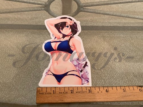 Azur Lane - Anime - Ark Royal Bikini Sun Fun Custom Sticker Decal Vinyl #1