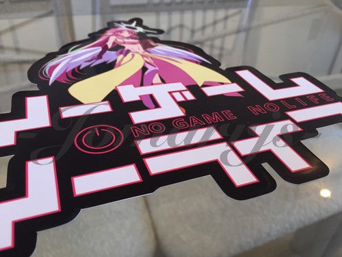 No Game No Life - Anime - Jibril Sticker Decals Vinyl Sign flügel sora lap top