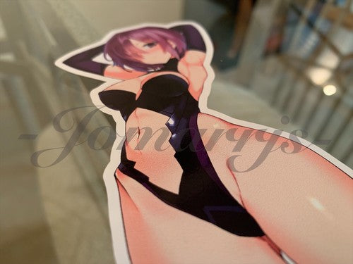 Fate - Anime - Mash Kyrielight Bikini Sun Fun Vinyl Sticker manga