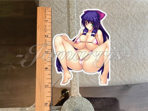Horizon in the Middle of Nowhere Anime Tomo Asama Bikini Sticker 1 lewd echii