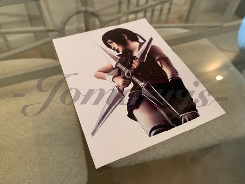 Final Fantasy - Gaming - Yuffie Kisaragi Sticker Decals Vinyl ff 7 anime vii B.