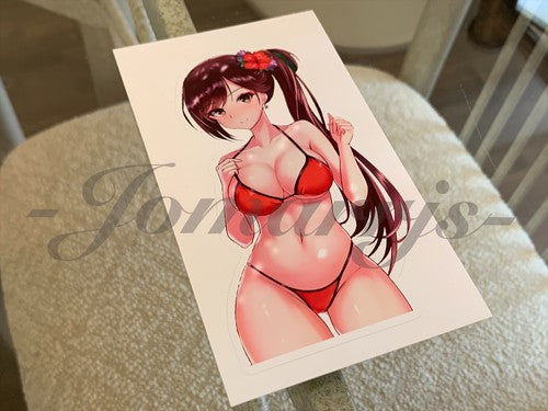 Azur Lane - Anime - Zuikaku Bikini Sun Fun Custom Sticker Decal Vinyl #a