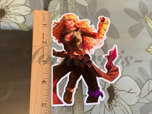 RWBY - Anime - Yang Xiao Long Custom Sticker Decal 1 huntress