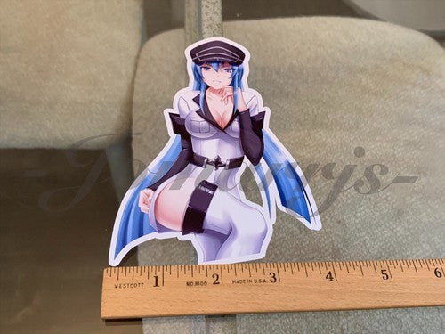 Akame ga Kill! - Anime - General Esdeath Custom Sticker Decal Vinyl #19
