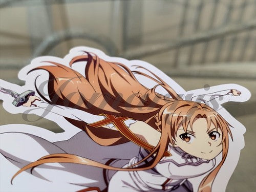 Sword Art Online - Anime - Asuna Yuuki Sticker Vinyl Sign Decal Custom Manga SAO