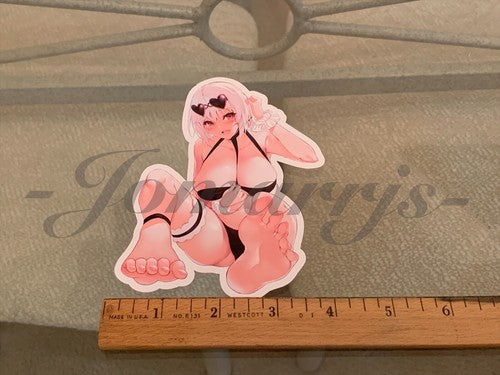 Azur Lane - Anime - Sirius Bikini Sun Fun Custom Sticker Decal Vinyl #2