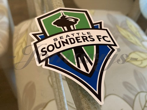 Seattle Sounders FC Team Logo MLS Sticker Decal Vinyl #SoundersFC