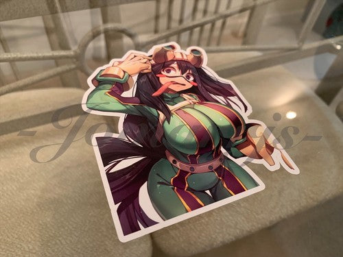 My Hero Academia - Anime - Froppy Tsuyu Asui d. Sticker Vinyl manga sexy