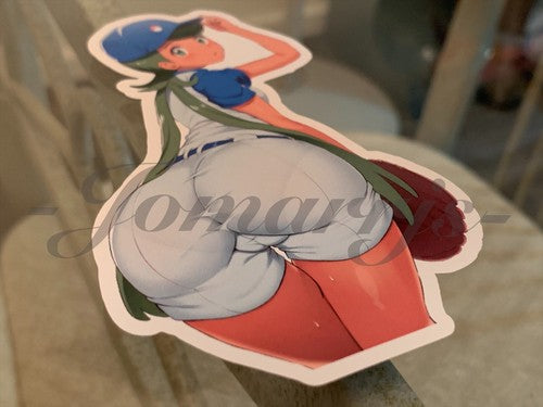 Pokemon - Anime - Mao Mallow Custom Sticker Decal Vinyl bikini sun fun manga #1